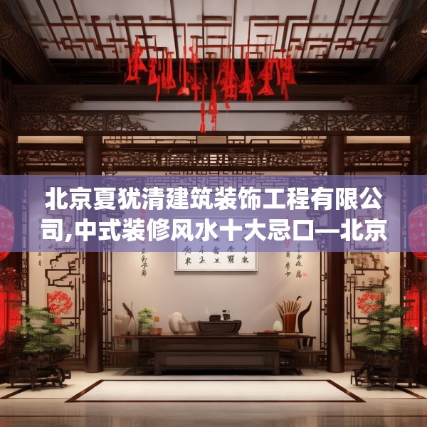 北京夏犹清建筑装饰工程有限公司,中式装修风水十大忌口—北京夏犹清建筑装饰工程有限公司165.a41b42c45fgy.52uyk