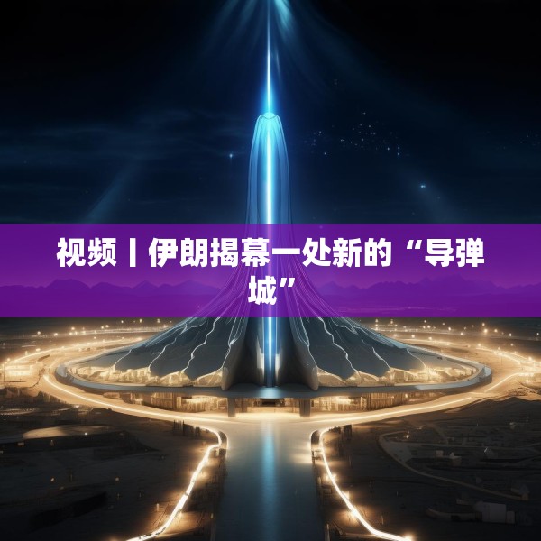 视频丨伊朗揭幕一处新的“导弹城”