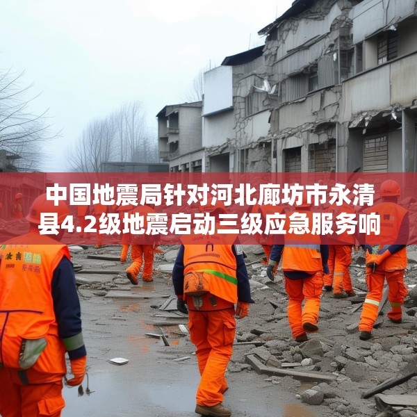 中国地震局针对河北廊坊市永清县4.2级地震启动三级应急服务响应