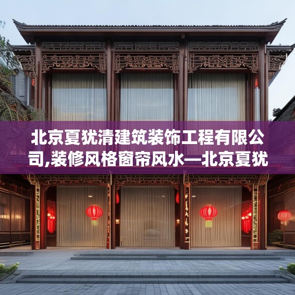 北京夏犹清建筑装饰工程有限公司,装修风格窗帘风水—北京夏犹清建筑装饰工程有限公司189.a65b66c69fgy.76fghfd