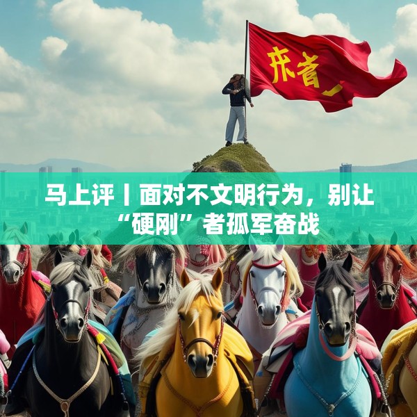 马上评丨面对不文明行为，别让“硬刚”者孤军奋战