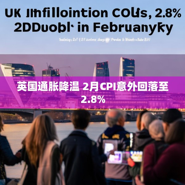 英国通胀降温 2月CPI意外回落至2.8%