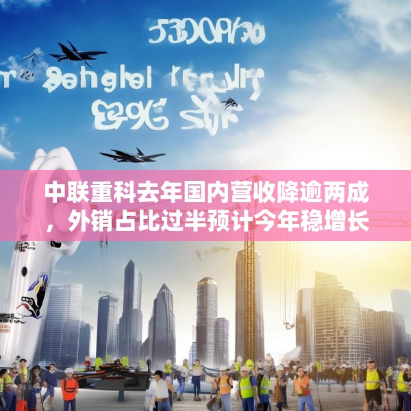 中联重科去年国内营收降逾两成，外销占比过半预计今年稳增长