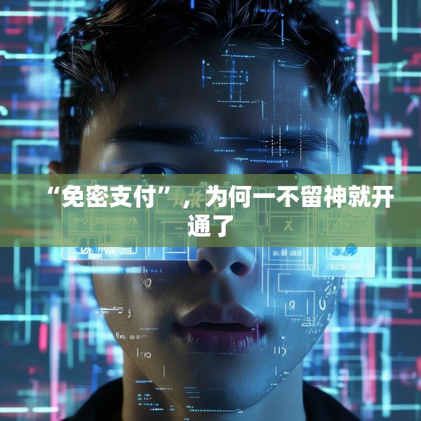 “免密支付”，为何一不留神就开通了