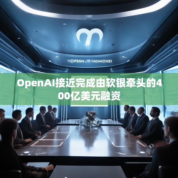 OpenAI接近完成由软银牵头的400亿美元融资