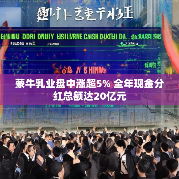 蒙牛乳业盘中涨超5% 全年现金分红总额达20亿元