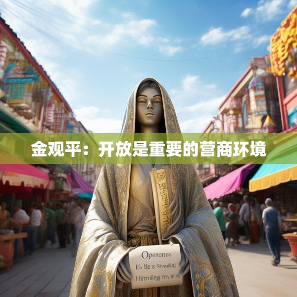 金观平：开放是重要的营商环境