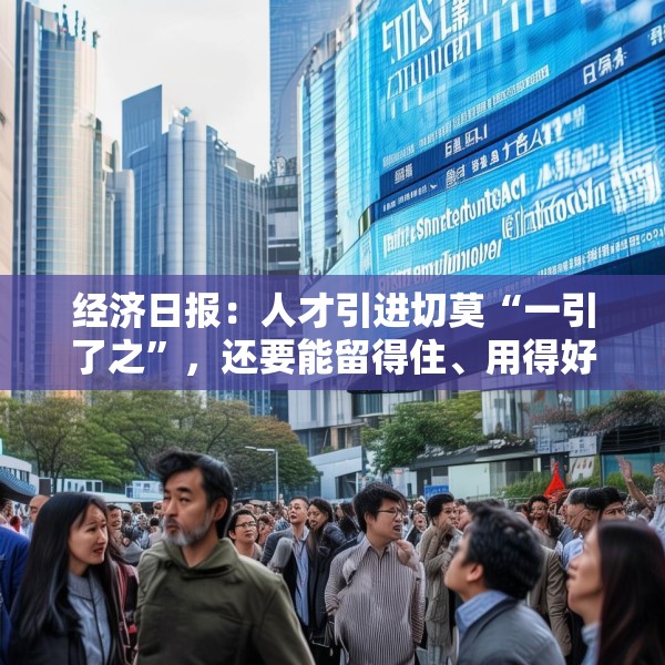 经济日报：人才引进切莫“一引了之”，还要能留得住、用得好