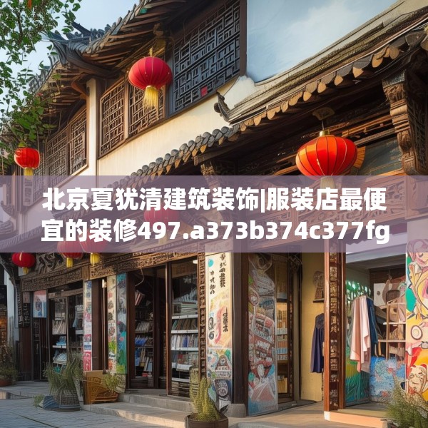 北京夏犹清建筑装饰|服装店最便宜的装修497.a373b374c377fgy.384cvcx
