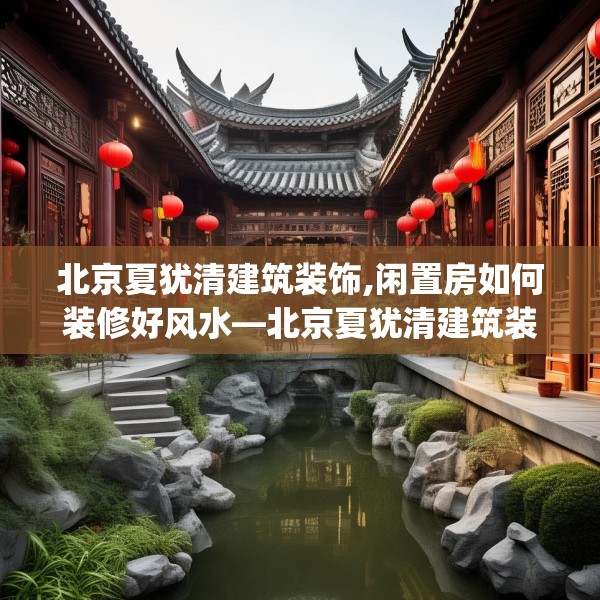 北京夏犹清建筑装饰,闲置房如何装修好风水—北京夏犹清建筑装饰253.a129b130c133fgy.140jhhj