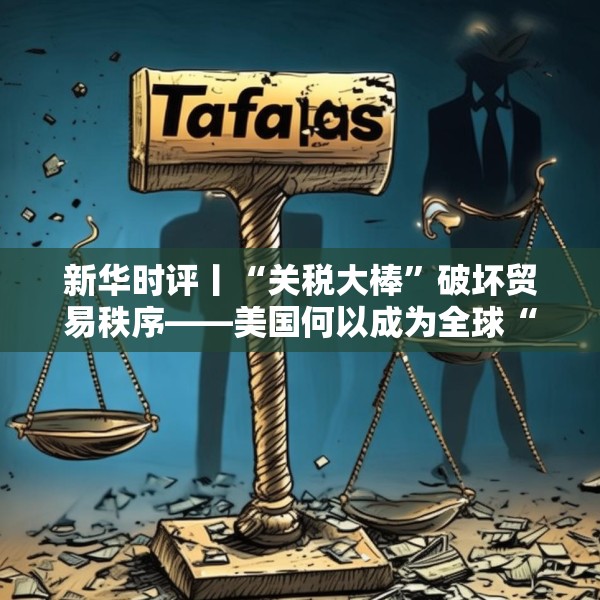 新华时评丨“关税大棒”破坏贸易秩序——美国何以成为全球“风险源”