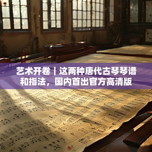 艺术开卷｜这两种唐代古琴琴谱和指法，国内首出官方高清版