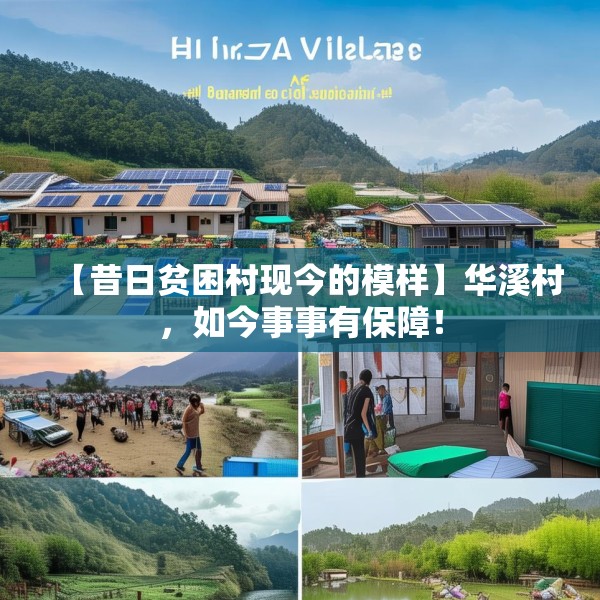 【昔日贫困村现今的模样】华溪村，如今事事有保障！