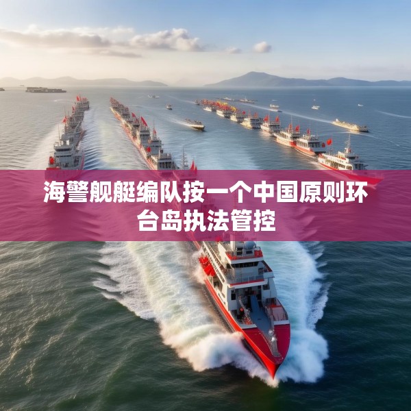 海警舰艇编队按一个中国原则环台岛执法管控