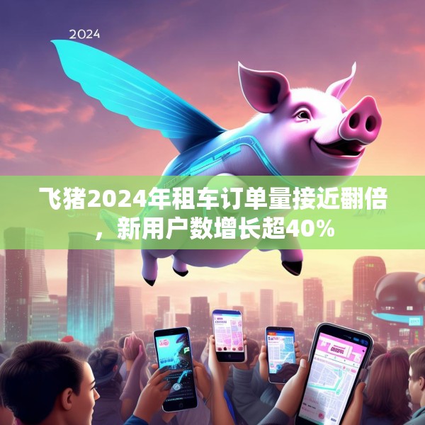飞猪2024年租车订单量接近翻倍，新用户数增长超40%