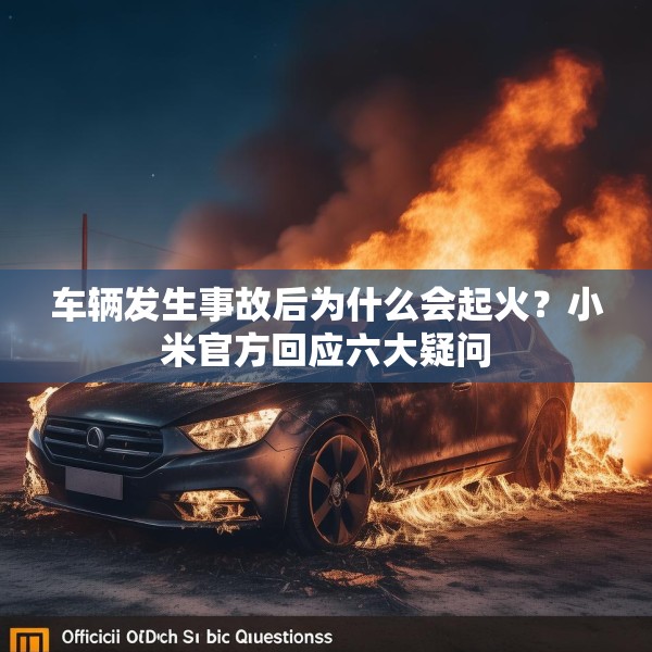 车辆发生事故后为什么会起火？小米官方回应六大疑问