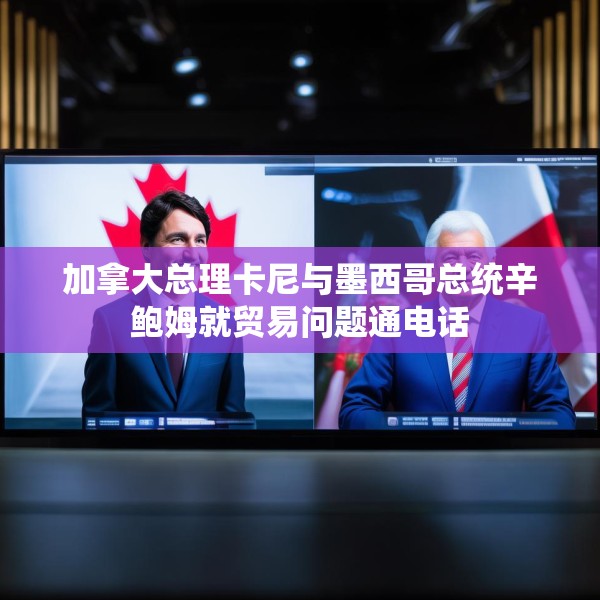 加拿大总理卡尼与墨西哥总统辛鲍姆就贸易问题通电话