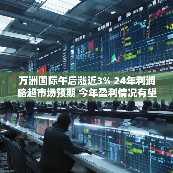 万洲国际午后涨近3% 24年利润略超市场预期 今年盈利情况有望继续改善