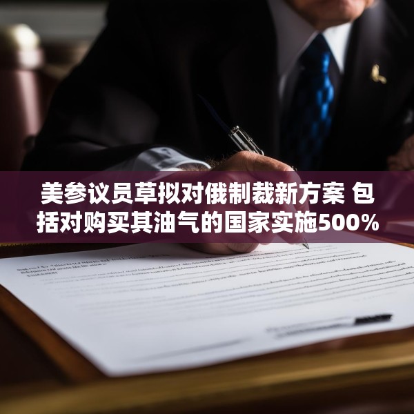 美参议员草拟对俄制裁新方案 包括对购买其油气的国家实施500%的关税