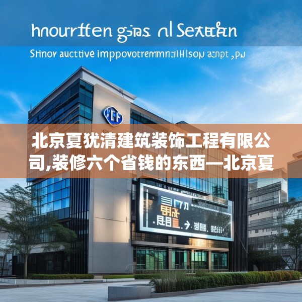 北京夏犹清建筑装饰工程有限公司,装修六个省钱的东西—北京夏犹清建筑装饰工程有限公司197.a73b74c77fgy.84bnbn