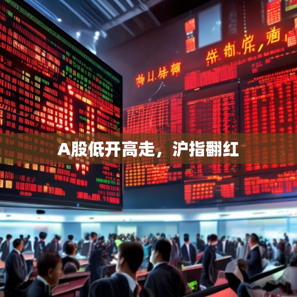 A股低开高走，沪指翻红