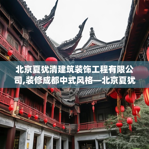 北京夏犹清建筑装饰工程有限公司,装修成都中式风格—北京夏犹清建筑装饰工程有限公司182.a58b59c62fgy.6976681