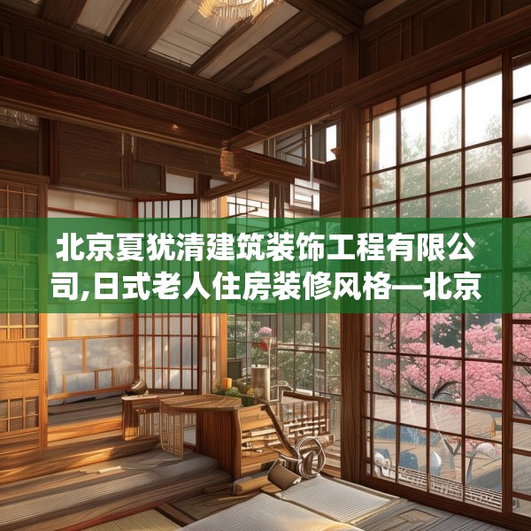 北京夏犹清建筑装饰工程有限公司,日式老人住房装修风格—北京夏犹清建筑装饰工程有限公司171.a47b48c51fgy.58fghfd