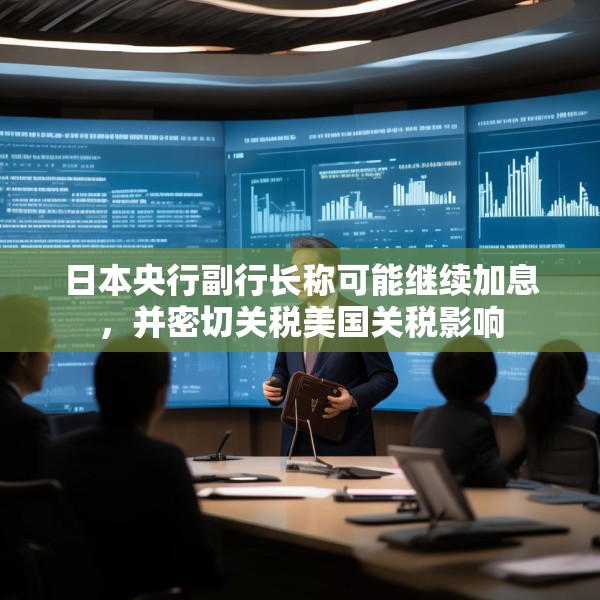 日本央行副行长称可能继续加息，并密切关税美国关税影响