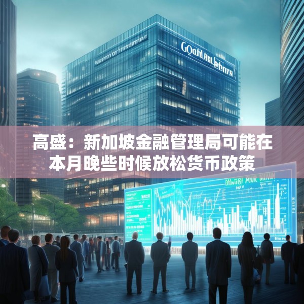 高盛：新加坡金融管理局可能在本月晚些时候放松货币政策