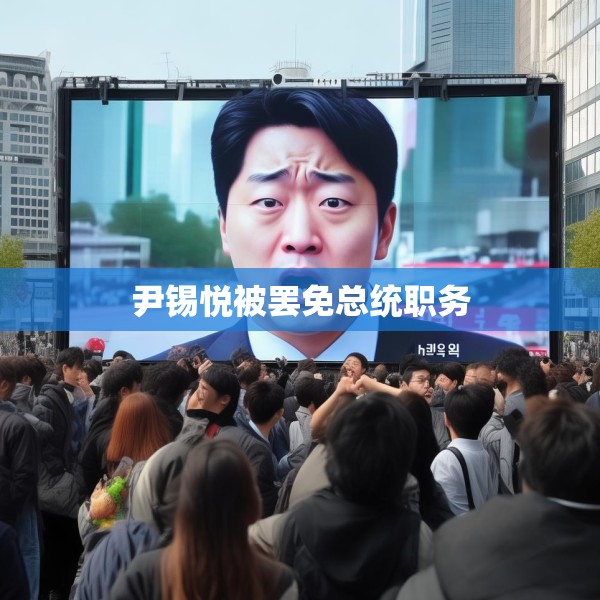 尹锡悦被罢免总统职务
