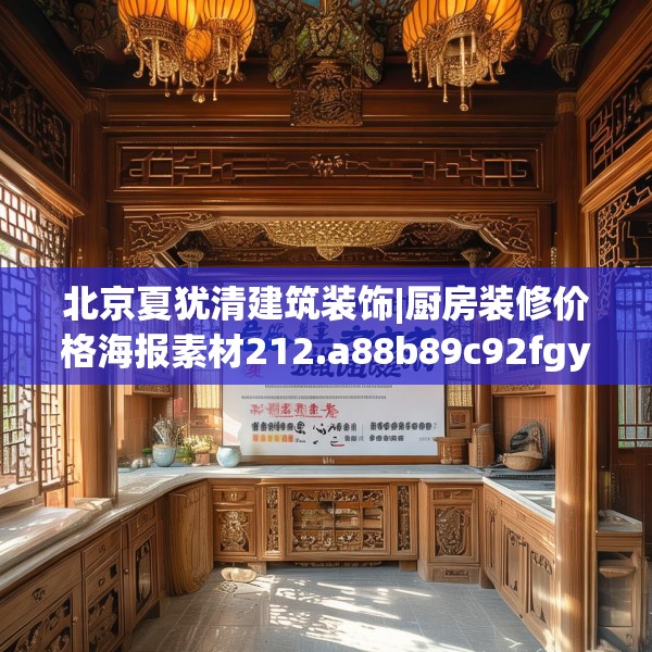 北京夏犹清建筑装饰|厨房装修价格海报素材212.a88b89c92fgy.99xczxv