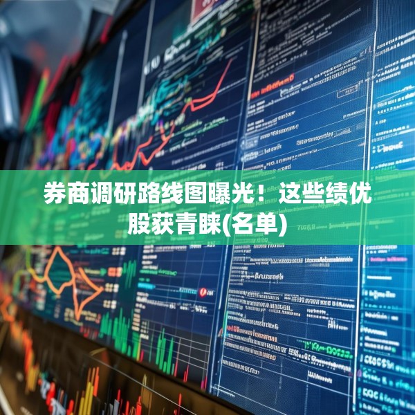 券商调研路线图曝光！这些绩优股获青睐(名单)