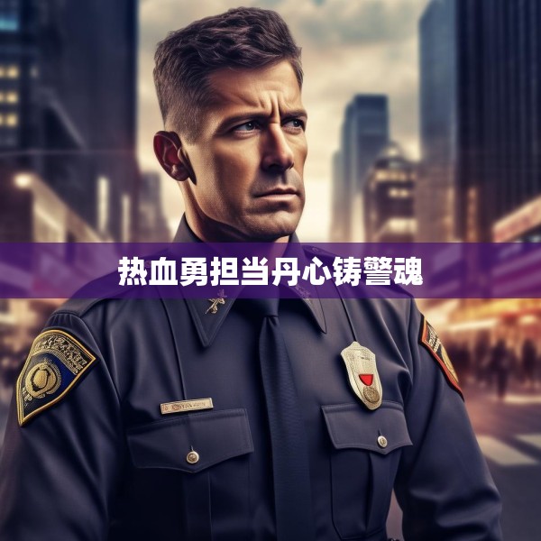 热血勇担当丹心铸警魂