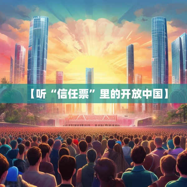 【听“信任票”里的开放中国】