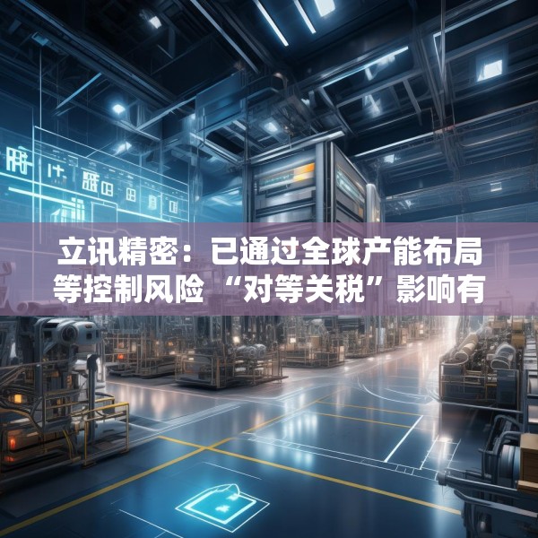立讯精密：已通过全球产能布局等控制风险 “对等关税”影响有限