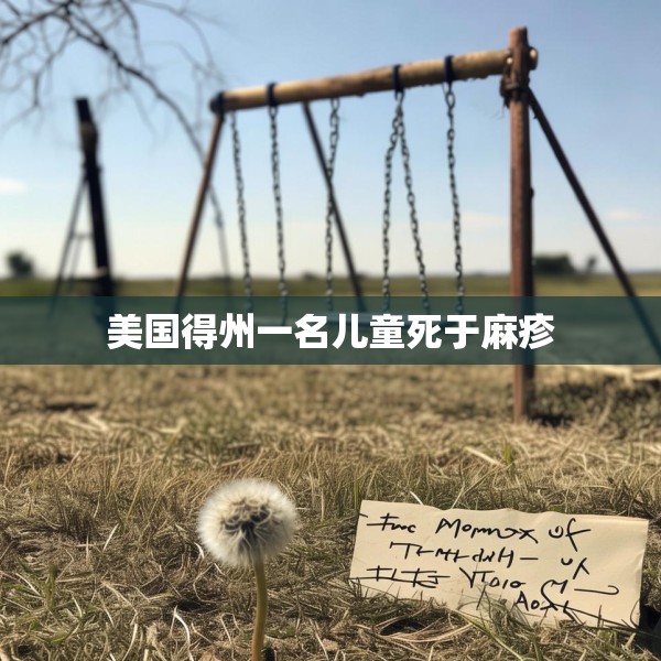 美国得州一名儿童死于麻疹