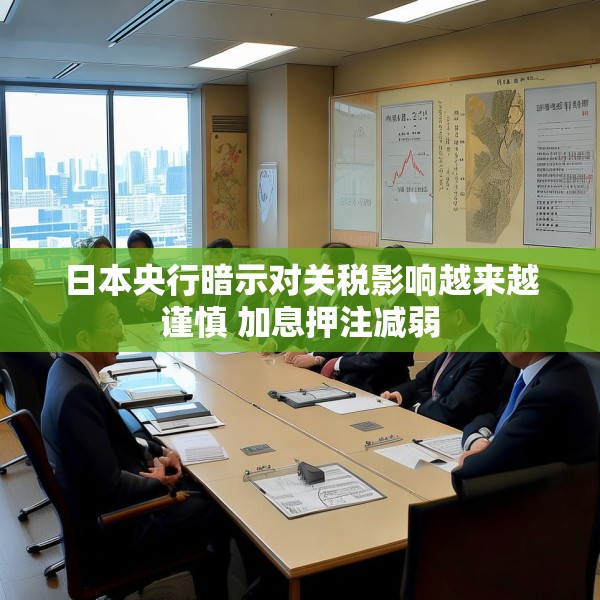 日本央行暗示对关税影响越来越谨慎 加息押注减弱