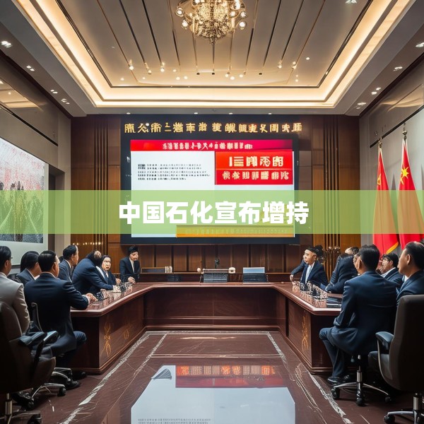 中国石化宣布增持