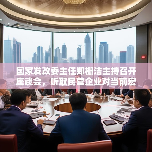 国家发改委主任郑栅洁主持召开座谈会，听取民营企业对当前宏观经济形势的意见建议