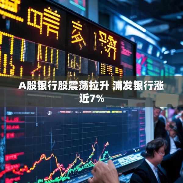 A股银行股震荡拉升 浦发银行涨近7%