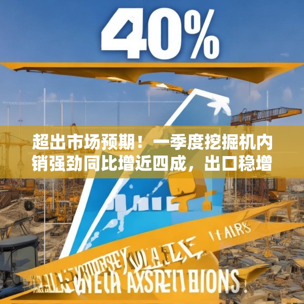 超出市场预期！一季度挖掘机内销强劲同比增近四成，出口稳增