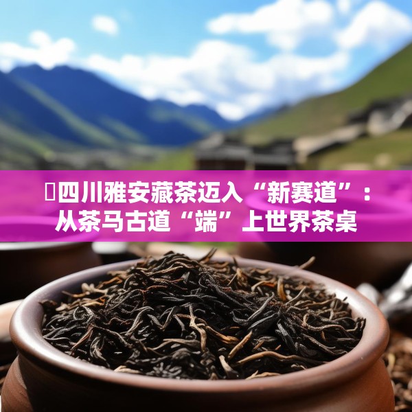 ​四川雅安藏茶迈入“新赛道”：从茶马古道“端”上世界茶桌