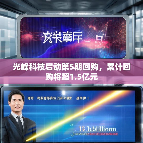 光峰科技启动第5期回购，累计回购将超1.5亿元