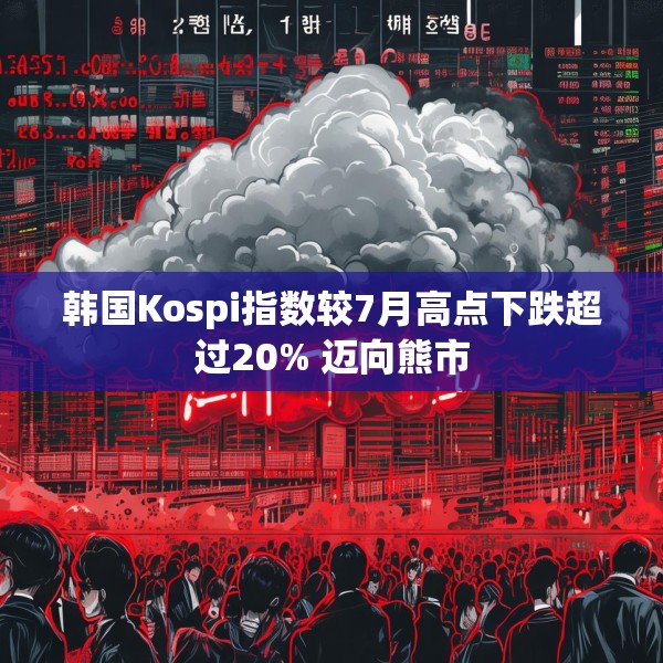 韩国Kospi指数较7月高点下跌超过20% 迈向熊市