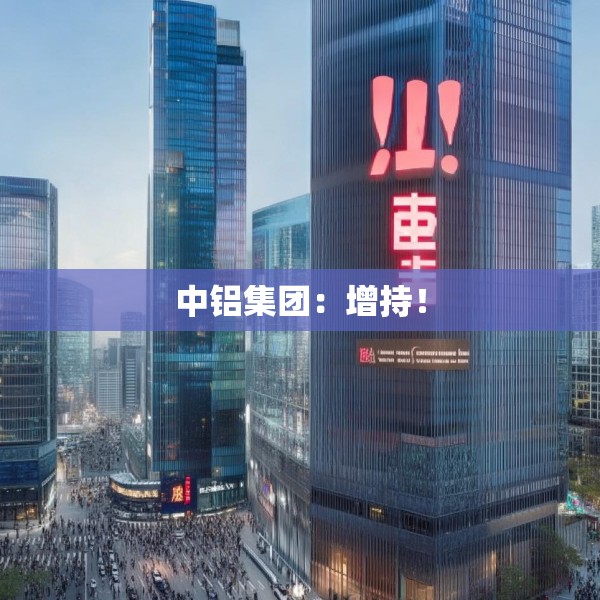 中铝集团：增持！