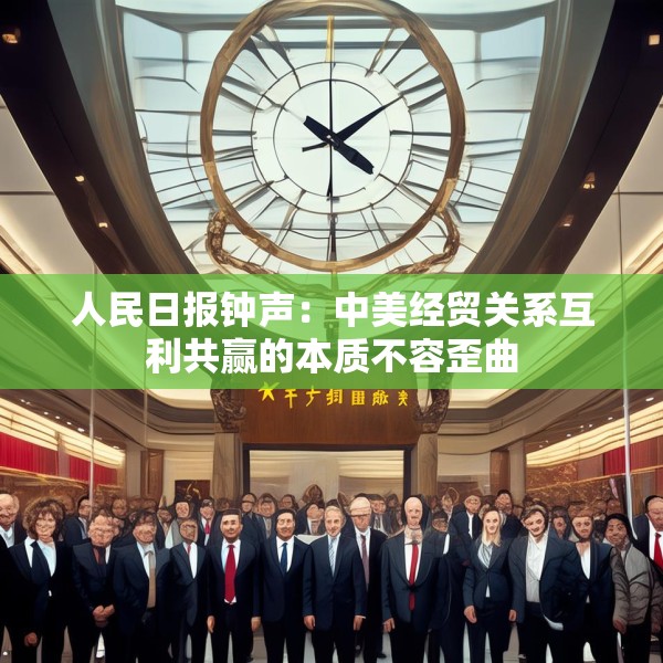 人民日报钟声：中美经贸关系互利共赢的本质不容歪曲
