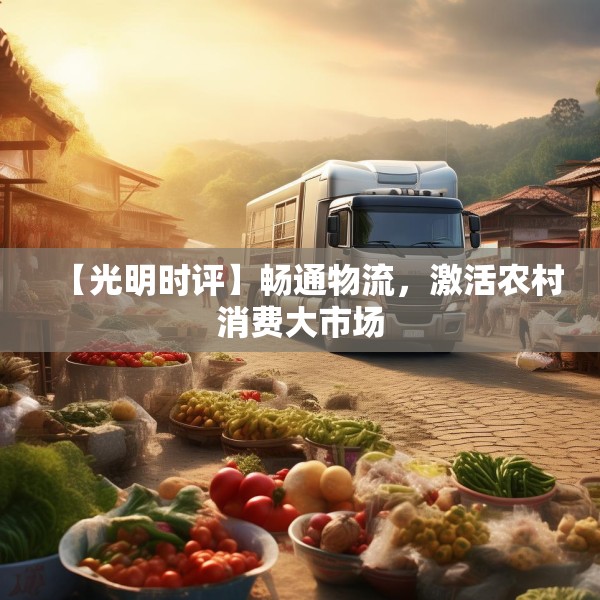 【光明时评】畅通物流，激活农村消费大市场