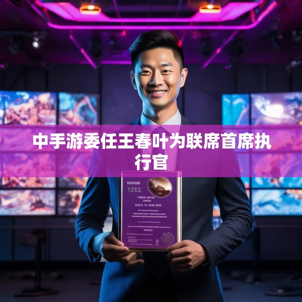 中手游委任王春叶为联席首席执行官