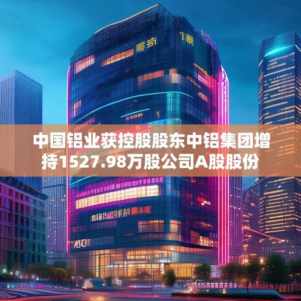 中国铝业获控股股东中铝集团增持1527.98万股公司A股股份