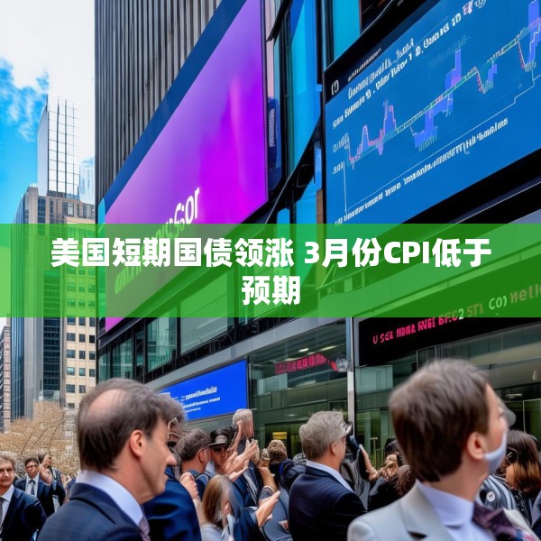 美国短期国债领涨 3月份CPI低于预期